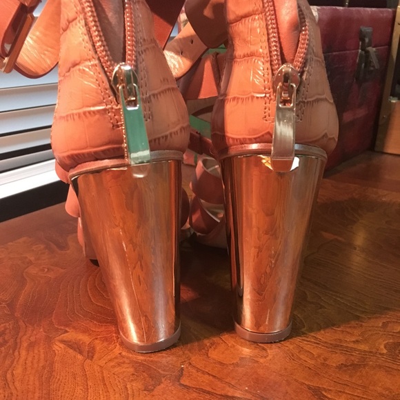 SOLD BCBG Strappy Sandal - Picture 7 of 8